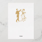 Viktorianische Zeitschrift & Berries von Anton Sed Folieneinladung (Rückseite)