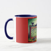 Viktorianische Zirkus-Vintage Ausstellung Tasse (Links)