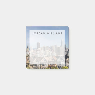 Viktorianische Zuhause in San Francisco Post-it Klebezettel