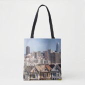 Viktorianische Zuhause in San Francisco Tasche (Vorderseite)