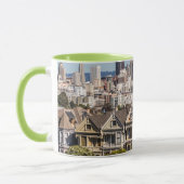 Viktorianische Zuhause in San Francisco Tasse (Links)
