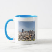 Viktorianische Zuhause in San Francisco Tasse (Links)