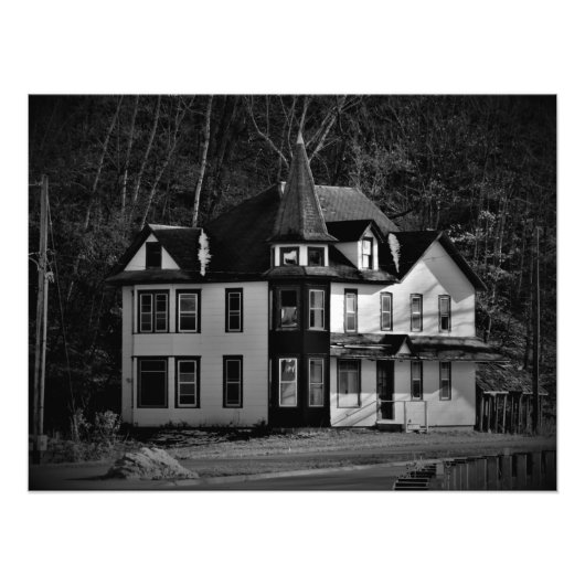 "Viktorianische Zuhause Jordaniens" Fotodruck (Vorne)