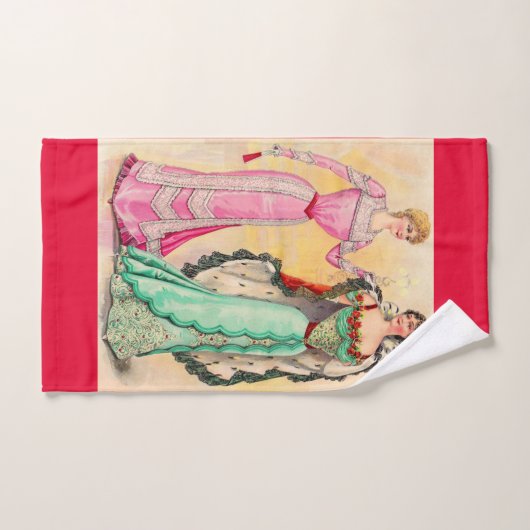 Viktorianischer Abend Badhandtuch Set (Handtuch)