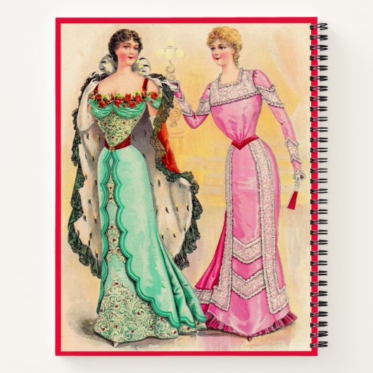 Viktorianischer Abend Notizblock (Rückseite)