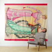 Viktorianischer Abend Wandteppich (Beispiel (Horizontal))