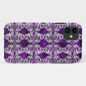 Viktorianischer Amethyst & Spitze iPhone 5 Hülle (Rückseite (Horizontal))