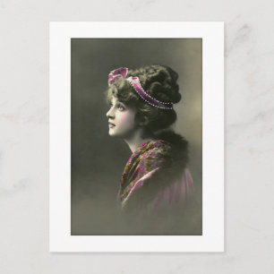 viktorianischer Ausdruck Postkarte