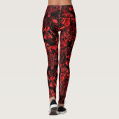 Viktorianischer Baphomet Goth Leggings (Rückseite)
