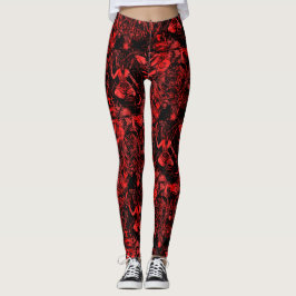 Viktorianischer Baphomet Goth Leggings