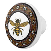 Viktorianischer Bieneneleganter Rahmen Keramikknauf (Rechts)