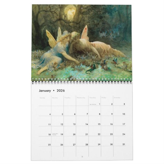 Viktorianischer Bilderkalender Kalender (Jan 2026)