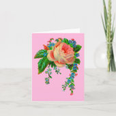 Viktorianischer Blumendruck (Vorderseite)