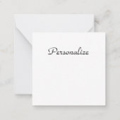 Viktorianischer Blumenstrauß Hochzeitsheim mit sch Mitteilungskarte (Rückseite)