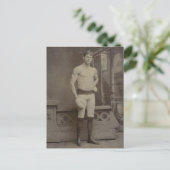 Viktorianischer Boxjunge Postkarte (Stehend Vorderseite)