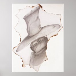 Viktorianischer Charme: Papierportrait auf Poster