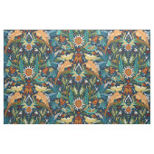 Viktorianischer Damast Mitternacht Stoff (Fat Quarter (45,7 x 55,9 cm))