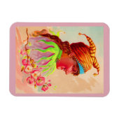 Viktorianischer Damenjester Magnet (Horizontal)