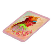 Viktorianischer Damenjester Magnet (Linke Seite)