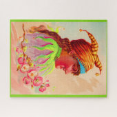 Viktorianischer Damenjester Puzzle (Horizontal)