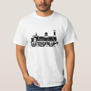Viktorianischer Dampf-Zug - für den sich T-Shirt