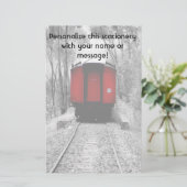 Viktorianischer Dampfzug von Red Caboose Briefpapier (Stehend Vorderseite)