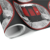 Viktorianischer Dampfzug von Red Caboose Geschenkpapier (Rolleneckpunkt)
