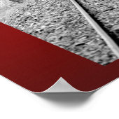 Viktorianischer Dampfzug von Red Caboose Poster (Ecke)