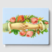 Viktorianischer Druckauftrag Gästebuch (Vorderseite)