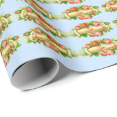 Viktorianischer Druckauftrag Geschenkpapier (Rolleneckpunkt)
