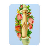 Viktorianischer Druckauftrag Magnet (Vertikal)