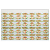 Viktorianischer Druckauftrag Stoff (Fat Quarter (45,7 x 55,9 cm))