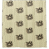 Viktorianischer Duschvorhang (Vorderseite)