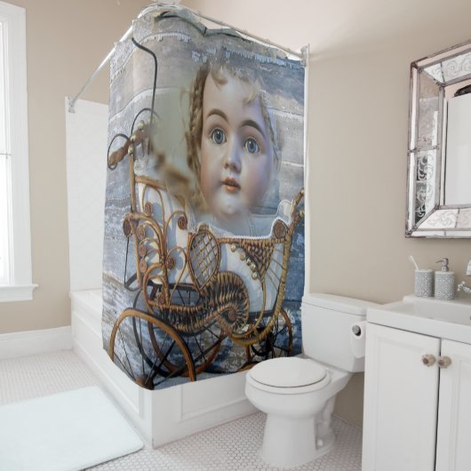 Viktorianischer Duschvorhang (Beispiel)