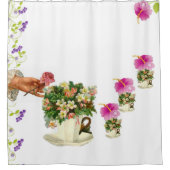 Viktorianischer Duschvorhang (Vorderseite)