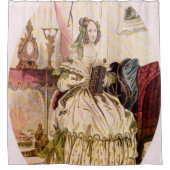 Viktorianischer Duschvorhang (Vorderseite)