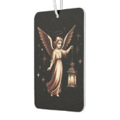 Viktorianischer Eleganter Weihnachtsgel und Lanter Autolufterfrischer (Links)