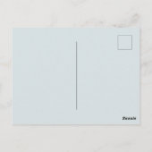 Viktorianischer Engel von Weihnachten Gerahmt von Postkarte (Rückseite)