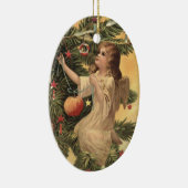Viktorianischer Engel Weihnachtsschmuck (Rechts)