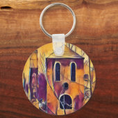 VIKTORIANISCHER ENGLAND-GEBÄUDE-SCHLÜSSELANHÄNGER SCHLÜSSELANHÄNGER (Rückseite)