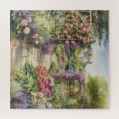 Viktorianischer Englischer Garten Puzzle (Horizontal)