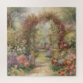 Viktorianischer Englischer Garten Puzzle (Vertikal)