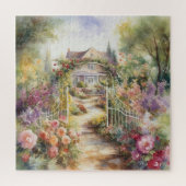 Viktorianischer Englischer Garten Puzzle (Vertikal)