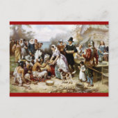 Viktorianischer Erntedank Postkarte (Vorderseite)