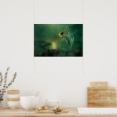 Viktorianischer Fairy Spirit of the Night Print Poster (Küche)