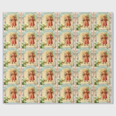 Viktorianischer Feiertag Geschenkpapier (Flach)
