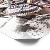 VIKTORIANISCHER FIRESIDE-VORSITZ FOTODRUCK (Ecke)