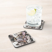 VIKTORIANISCHER FIRESIDE-VORSITZ GETRÄNKEUNTERSETZER (Rechte Seite)