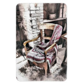 VIKTORIANISCHER FIRESIDE-VORSITZ MAGNET (Vertikal)