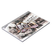 VIKTORIANISCHER FIRESIDE-VORSITZ NOTIZBLOCK (Linke Seite)